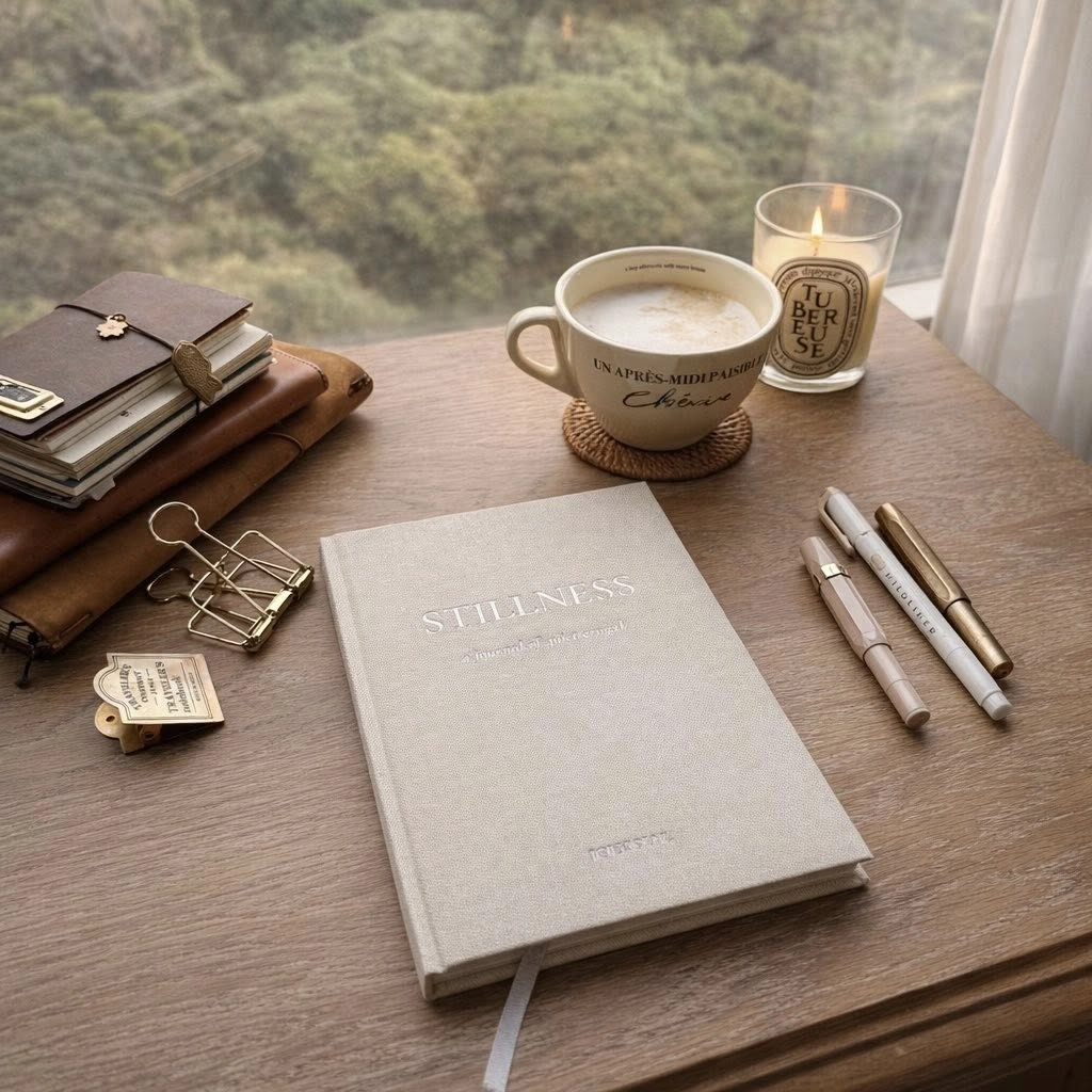 Stillness Journal 自我探索與療癒書寫筆記本