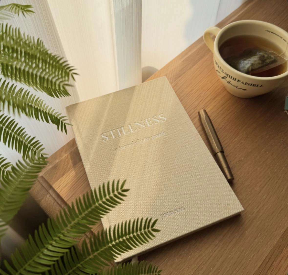 Stillness Journal 自我探索與療癒書寫筆記本